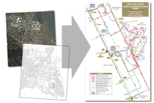 East Palo Alto transit map
