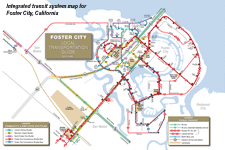 Foster City transit map