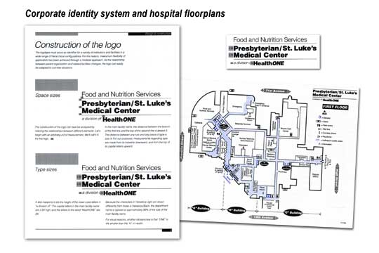 Hospital corporate identity system