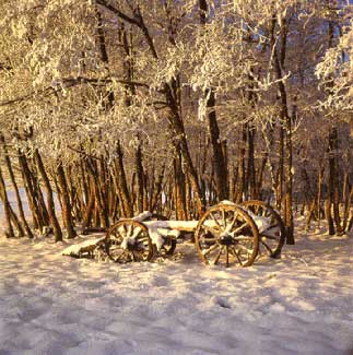 Wagon at Sunrise, Bavaria